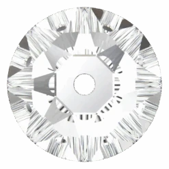 Swarovski Sew On Crystals Xirius Lochrose (3188) Crystal(Swarovski 3188 Sew On Xirius Lochrose Crystal)