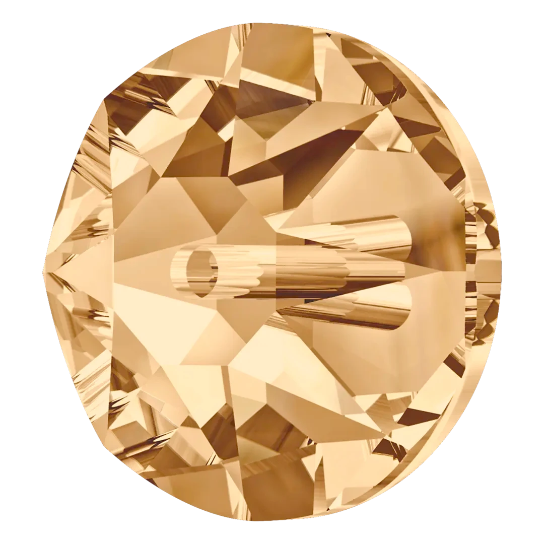 Swarovski Sew On Crystals Xirius Lochrose (3188) Crystal Golden Shadow(Swarovski 3188 Sew On Xirius Lochrose Crystal Golden Shadow) 4 Swarovski Sew On Crystals Xirius Lochrose (3188) Crystal Golden Shadow(Swarovski 3188 Sew On Xirius Lochrose Crystal Golden Shadow) - Image 2