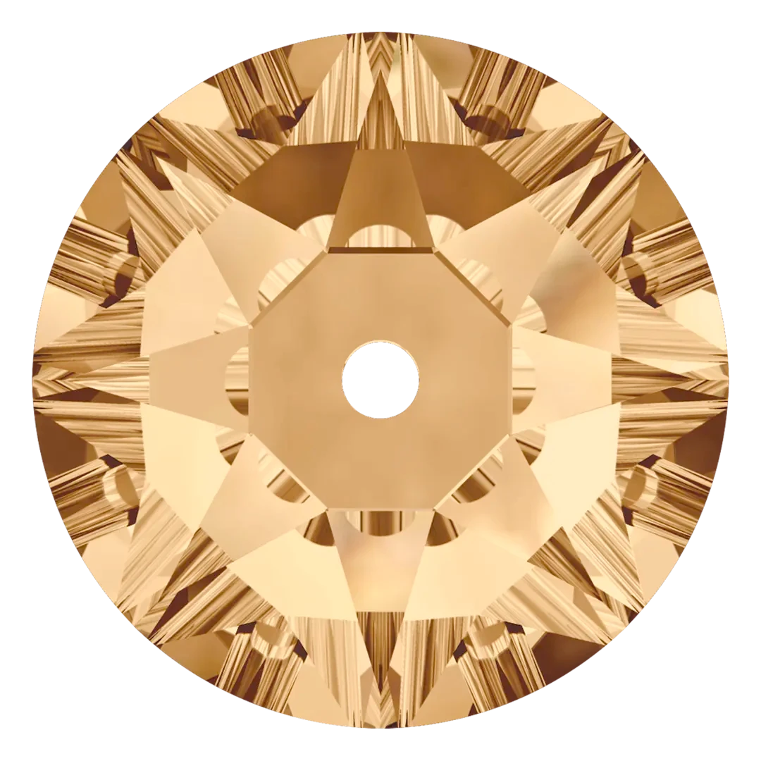 Swarovski Sew On Crystals Xirius Lochrose (3188) Crystal Golden Shadow(Swarovski 3188 Sew On Xirius Lochrose Crystal Golden Shadow) 3 Swarovski Sew On Crystals Xirius Lochrose (3188) Crystal Golden Shadow(Swarovski 3188 Sew On Xirius Lochrose Crystal Golden Shadow)