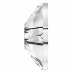 Swarovski Sew On Crystals Xirius Lochrose (3188) Crystal UNFOILED(Swarovski 3188 Sew On Xirius Lochrose Crystal Unfoiled) -BlueStreak Crystal Shop Swarovski Sew On Crystals Xirius Lochrose 3188 Crystal UNFOILED 3 1