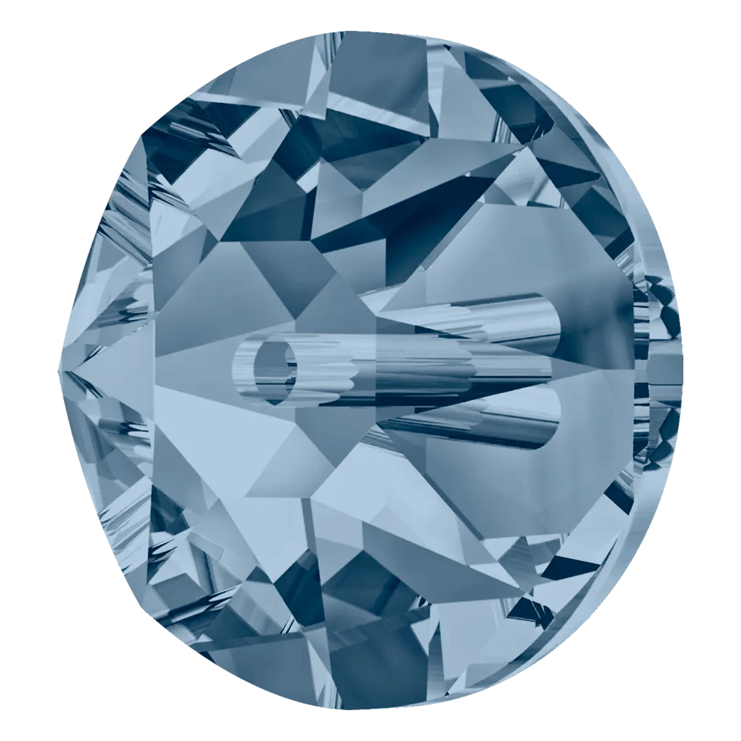 Swarovski Sew On Crystals Xirius Lochrose (3188) Denim Blue(Swarovski 3188 Sew On Xirius Lochrose Denim Blue) 4 Swarovski Sew On Crystals Xirius Lochrose (3188) Denim Blue(Swarovski 3188 Sew On Xirius Lochrose Denim Blue) - Image 2