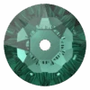 Swarovski Sew On Crystals Xirius Lochrose (3188) Emerald(Swarovski 3188 Sew On Xirius Lochrose Emerald) -BlueStreak Crystal Shop Swarovski Sew On Crystals Xirius Lochrose 3188 Emerald 1
