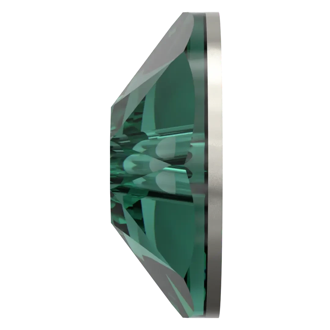 Swarovski Sew On Crystals Xirius Lochrose (3188) Emerald(Swarovski 3188 Sew On Xirius Lochrose Emerald) 5 Swarovski Sew On Crystals Xirius Lochrose (3188) Emerald(Swarovski 3188 Sew On Xirius Lochrose Emerald) - Image 3