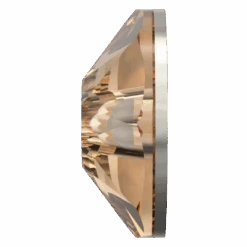 Serinity Sew On Crystals Round Lochrose (3188) Light Colorado Topaz(Serinity 3188 Sew On Lochrose Light Colorado Topaz) -BlueStreak Crystal Shop Swarovski Sew On Crystals Xirius Lochrose 3188 Light Colorado Topaz 3 1