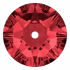Serinity Sew On Crystals Round Lochrose (3188) Scarlet(Serinity 3188 Sew On Lochrose Scarlet)