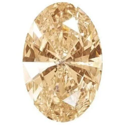 Swarovski Zirconia Oval Pure Brilliance Cut Fancy Champagne(Swarovski Cubic Zirconia Oval Pure Brilliance Cut Fancy Champagne)