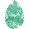 Swarovski Zirconia Pear Pure Brilliance Cut Fancy Light Green(Swarovski Cubic Zirconia Pear Pure Brilliance Cut Fancy Light Green) -BlueStreak Crystal Shop Swarovski Zirconia Pear Pure Brilliance Cut Fancy Light Green