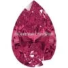 Swarovski Zirconia Pear Pure Brilliance Cut Red Dark(Swarovski Cubic Zirconia Pear Pure Brilliance Cut Red Dark) -BlueStreak Crystal Shop Swarovski Zirconia Pear Pure Brilliance Cut Red Dark