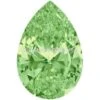 Swarovski Zirconia Pear Pure Brilliance Cut Spring Green(Swarovski Cubic Zirconia Pear Pure Brilliance Cut Spring Green)