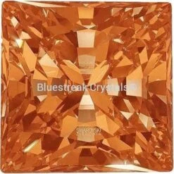Swarovski Zirconia Square Princess Pure Brilliance Cut Caramel(Swarovski Cubic Zirconia Square Princess Pure Brilliance Cut Caramel)
