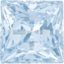Swarovski Zirconia Square Princess Pure Brilliance Cut Greyish Blue(Swarovski Cubic Zirconia Square Princess Pure Brilliance Cut Greyish Blue)